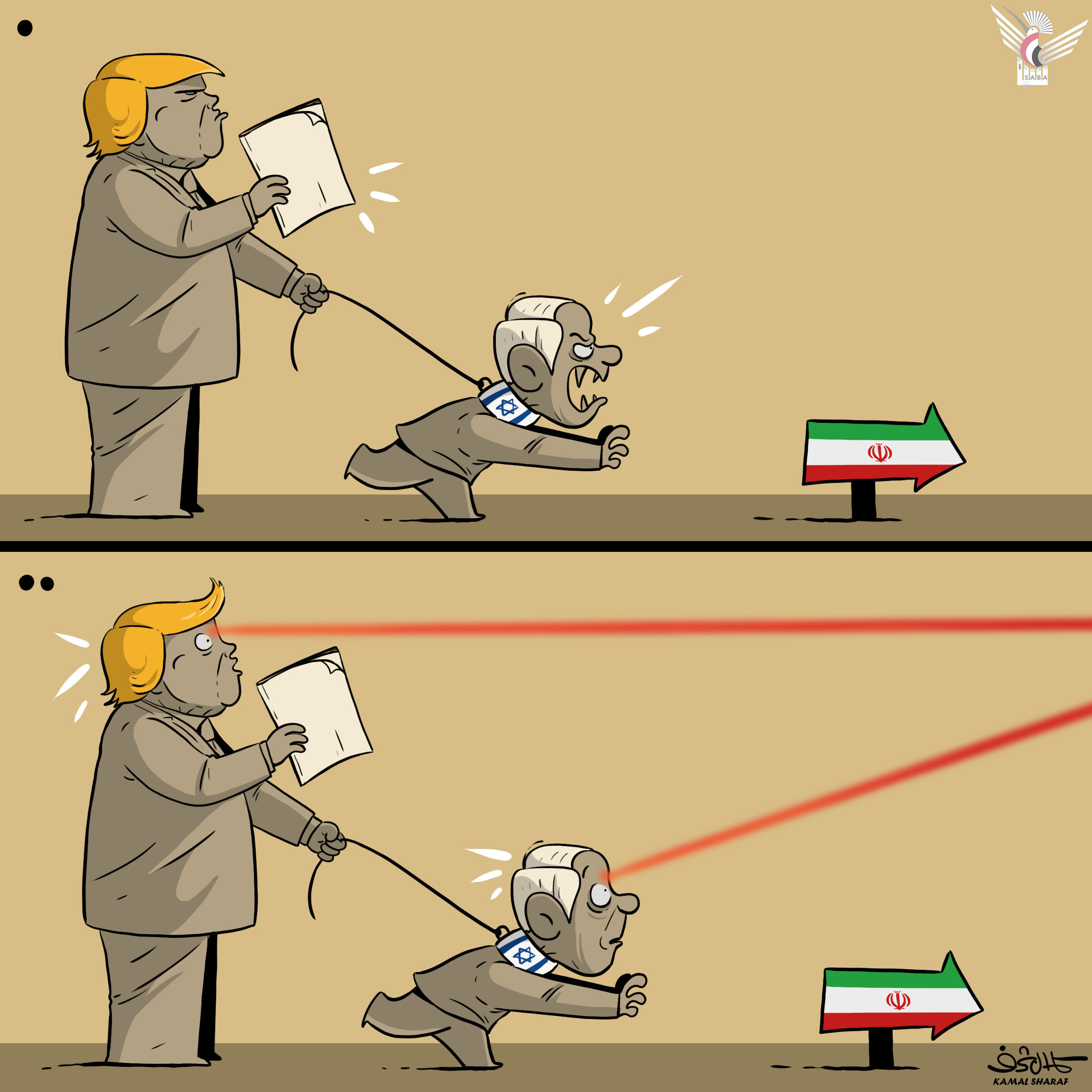 العدوان على إيران والرد