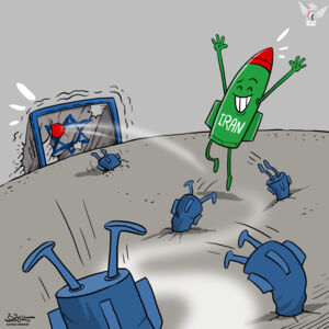 The Iranian missile bypassed the Iron Dome
