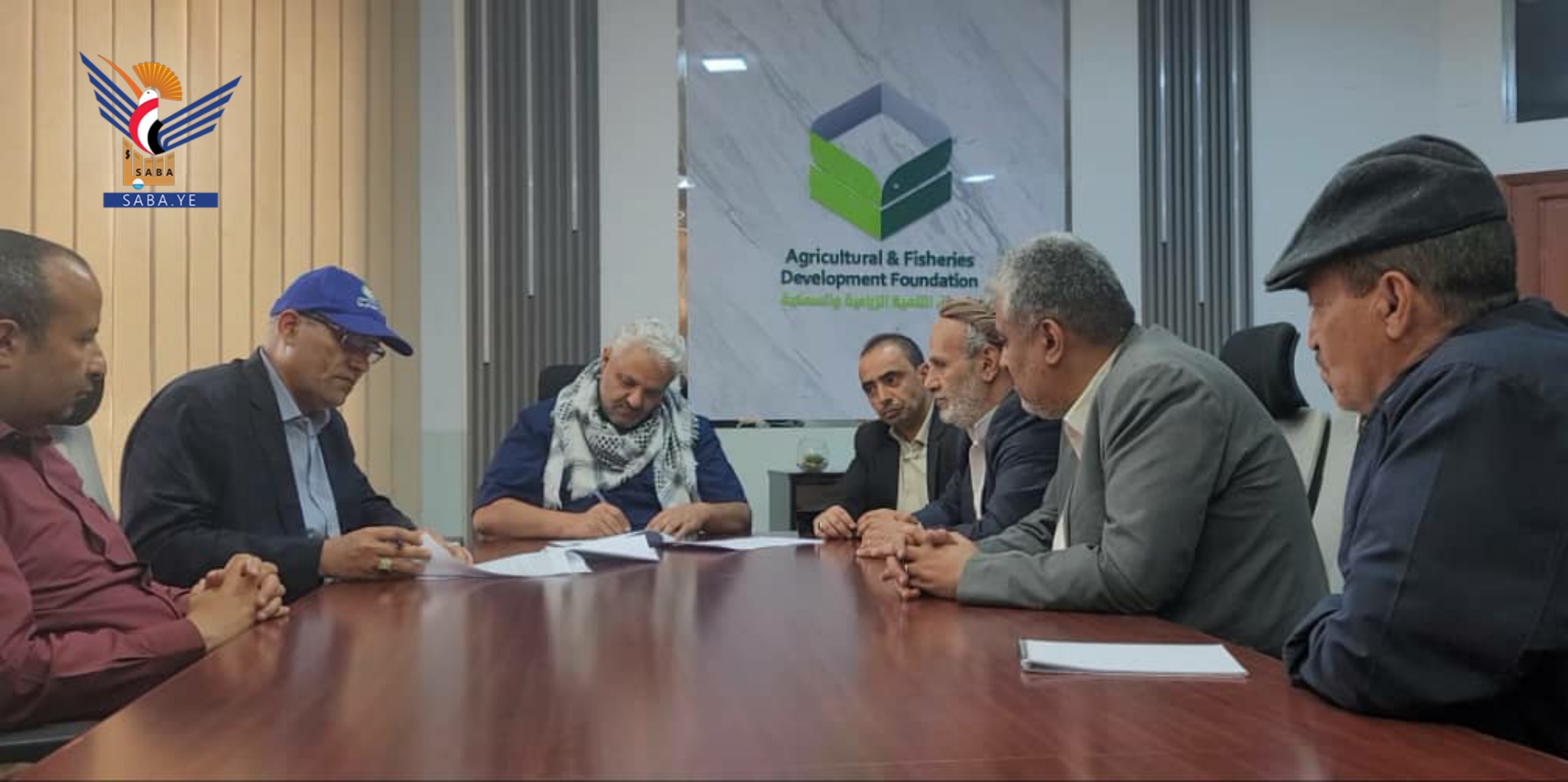 Signing agreement to finance agricultural extension programs funded by Agricultural Production Promotion Fund