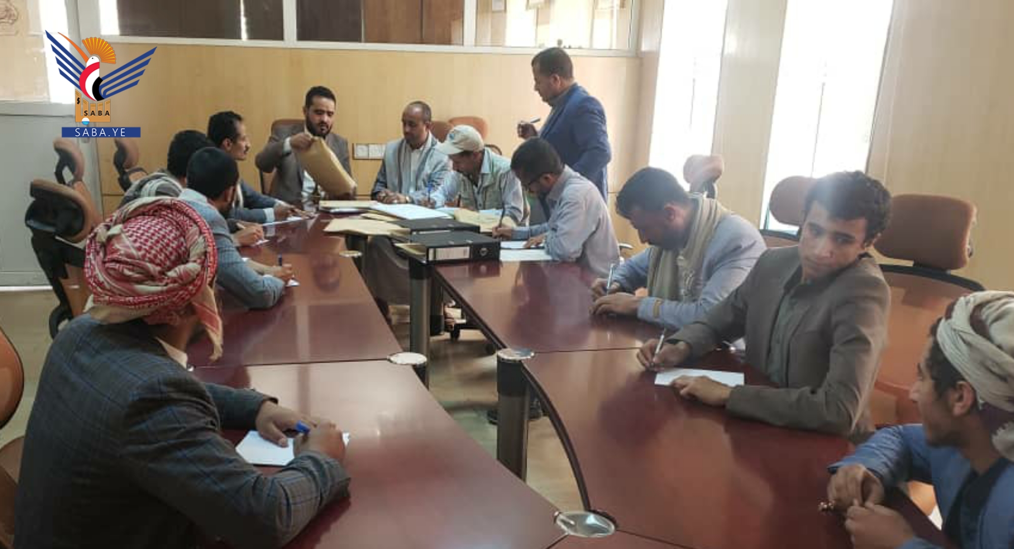 Ouverture des enveloppes de mes appels d'offres pour six projets d'hydraulique rurale à Taiz