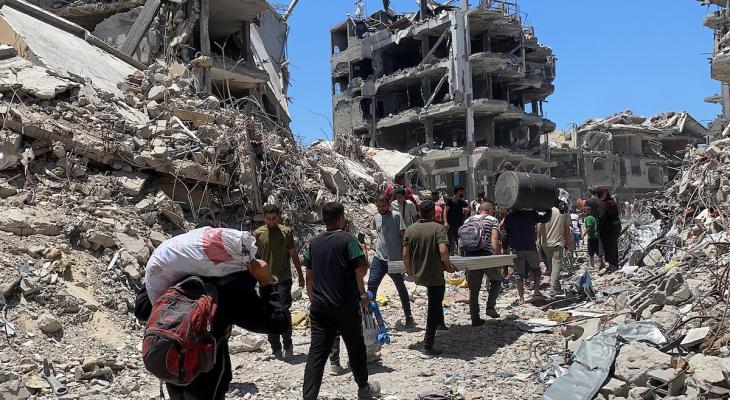 Three martyrs in continuous enemy airstrikes on Jabalia refugee camp Three martyrs in continuous enemy airstrikes on Jabalia refugee camp