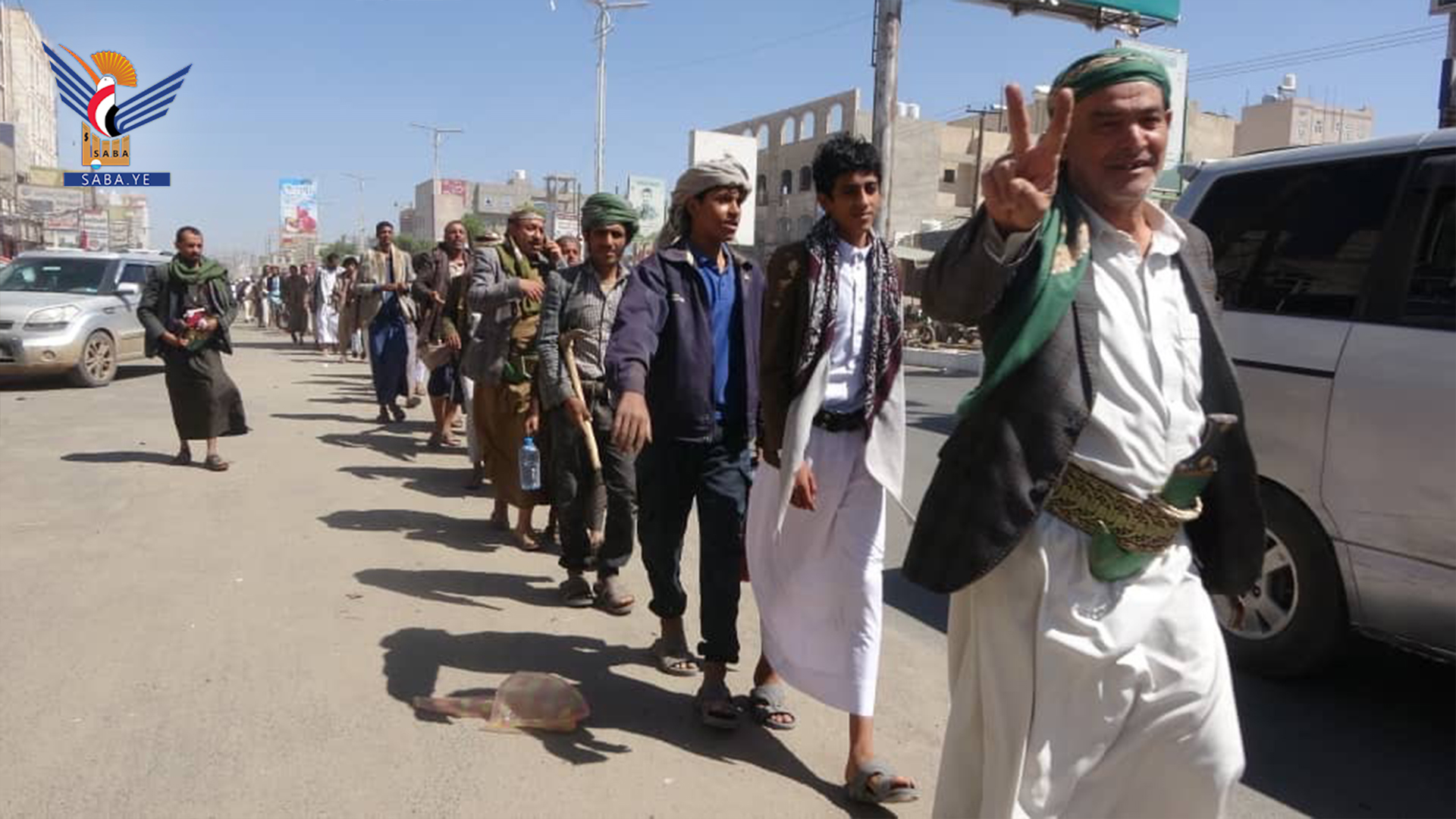 Two rallies in Bani al-Harith district on September 21 Revolution 10th anniversary Two rallies in Bani al-Harith district on September 21 Revolution 10th anniversary