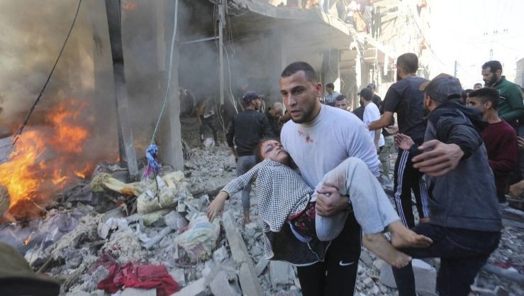 آمار شهدای فلسطینی در نوار غزه از زمان آغاز تجاوز به 34183 نفر افزايش يافت