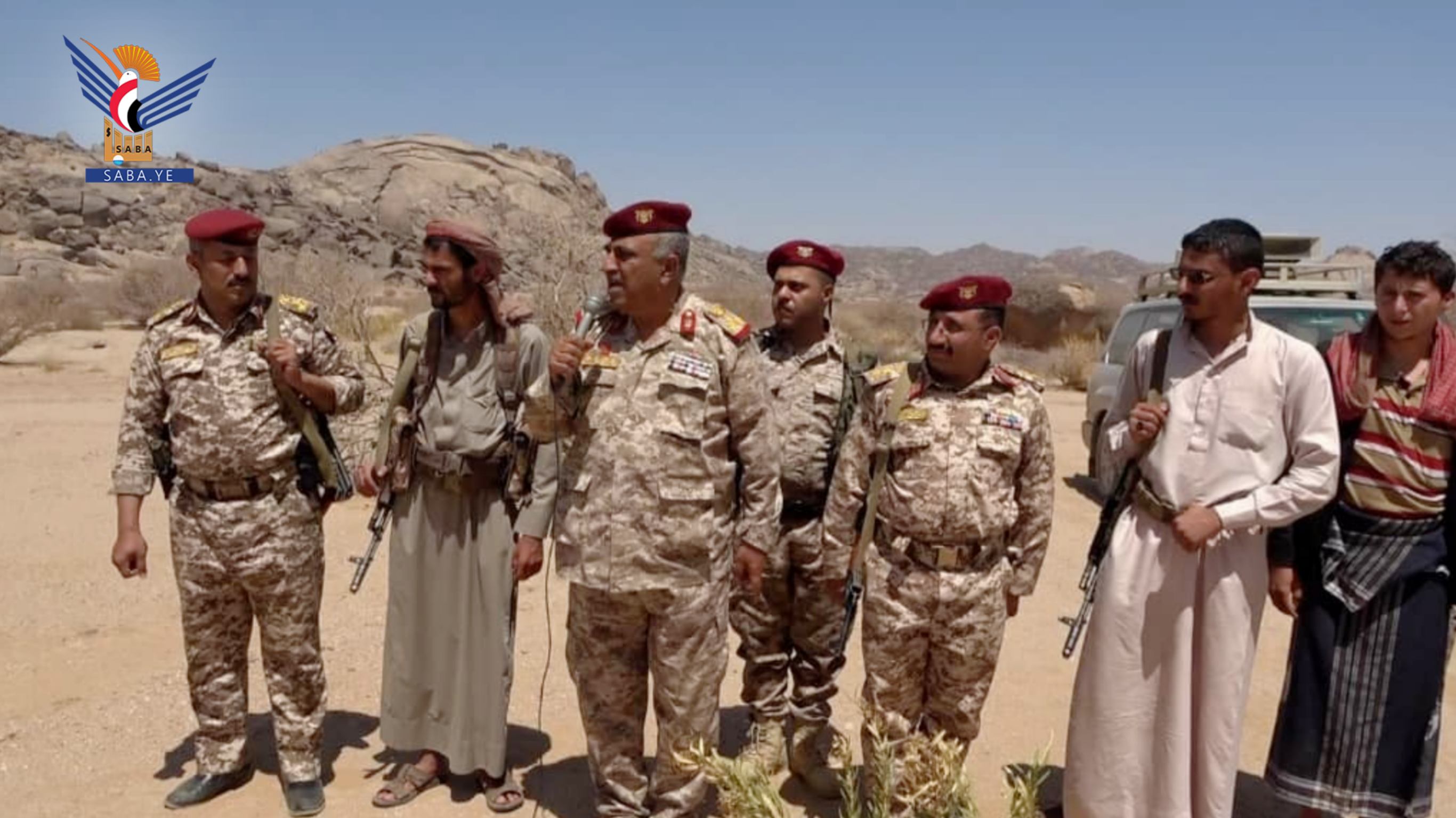 زيارة المرابطين في جبهات البقع ونجران والأجاشر