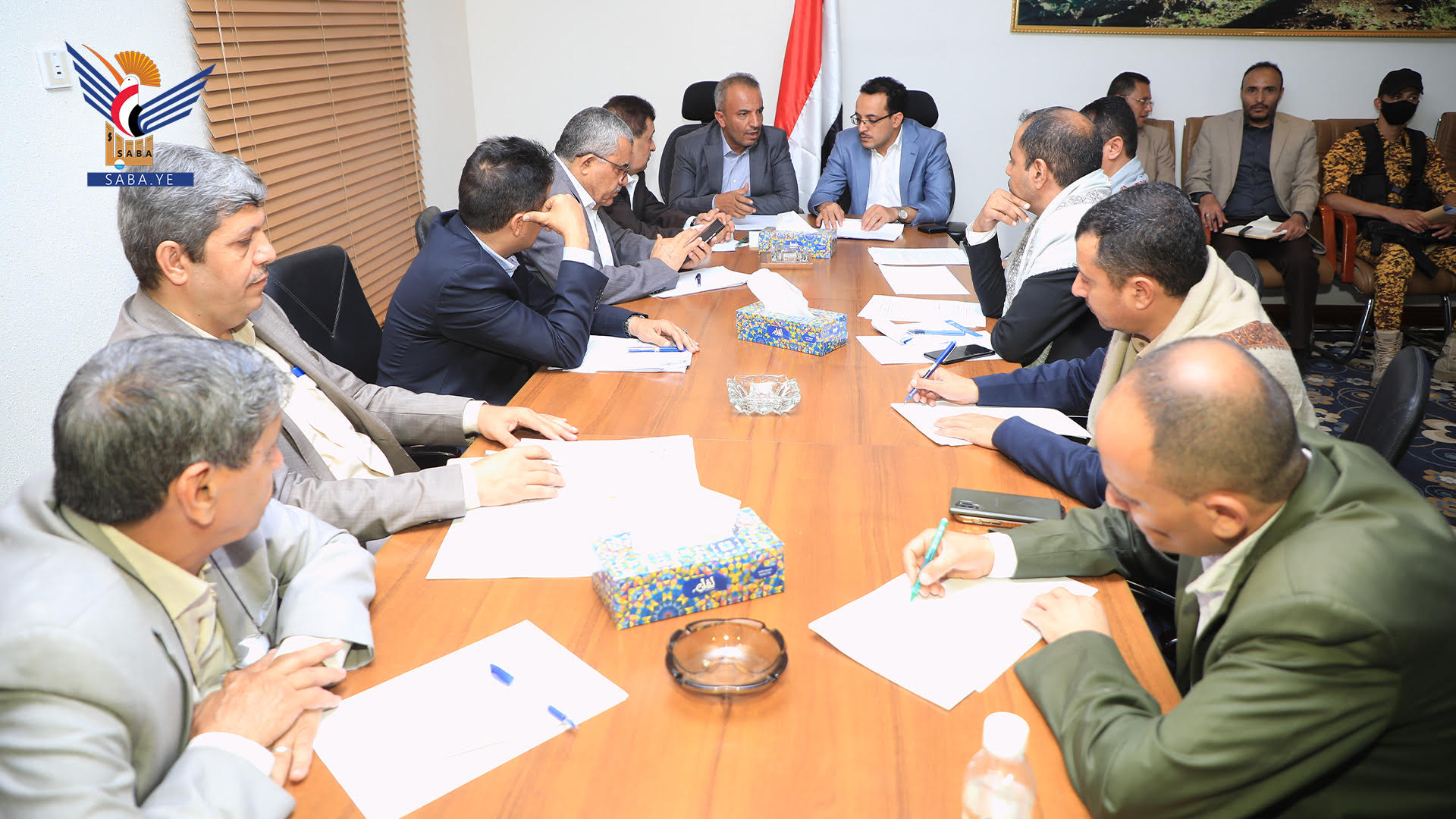 Discussing coordination between Finance, Civil Service & Administrative Development Ministries Discussing coordination between Finance, Civil Service & Administrative Development Ministries