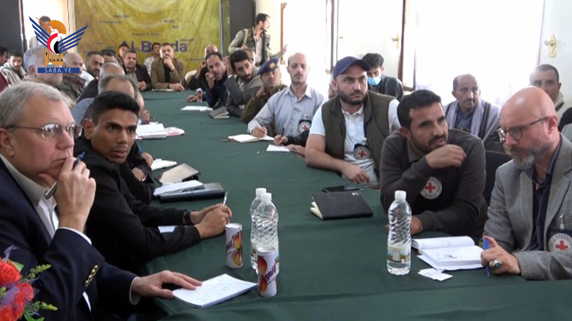 Discussion des interventions des organisations humanitaires à Al-Bayda