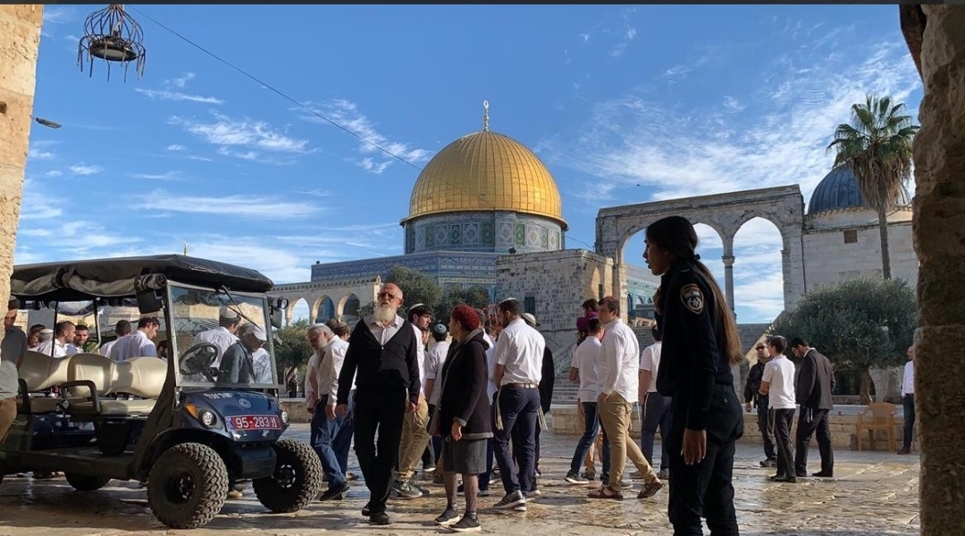 Dutzende Siedler stürmen Al-Aqsa