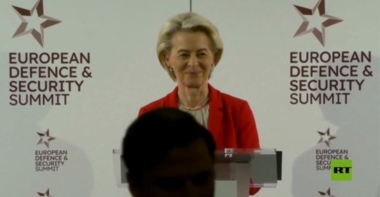 Palestinian activists boycott Ursula von der Leyen's speech and accuse her of genocide