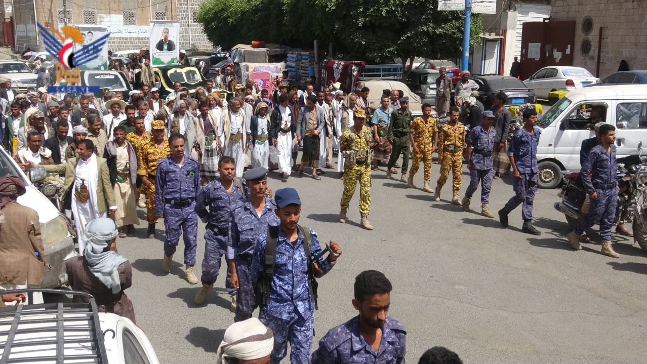 حجة.. تشييع جثماني الشهيدين مروان المرحبي وفارس عراصم