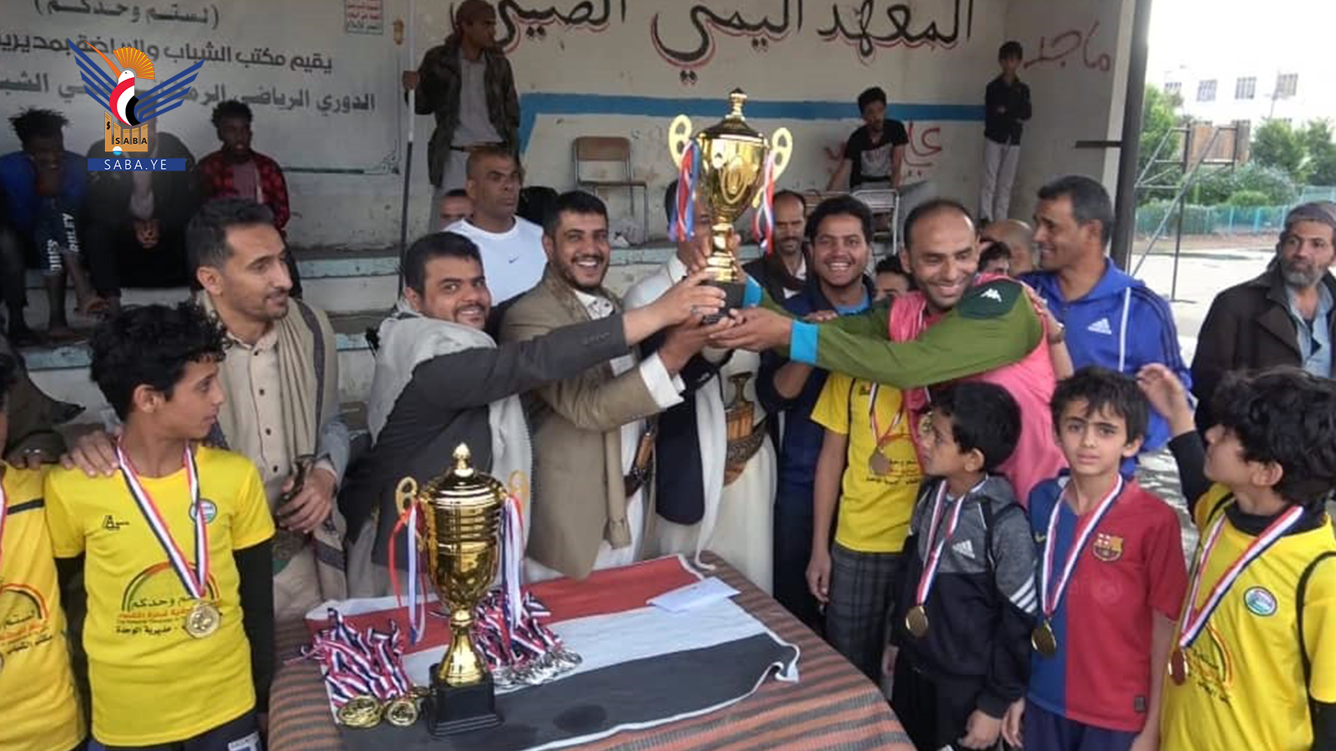 فريق الشهيد أبو حرب يحرز لقب الدوري الرمضاني للقدم في الوحدة بالأمانة