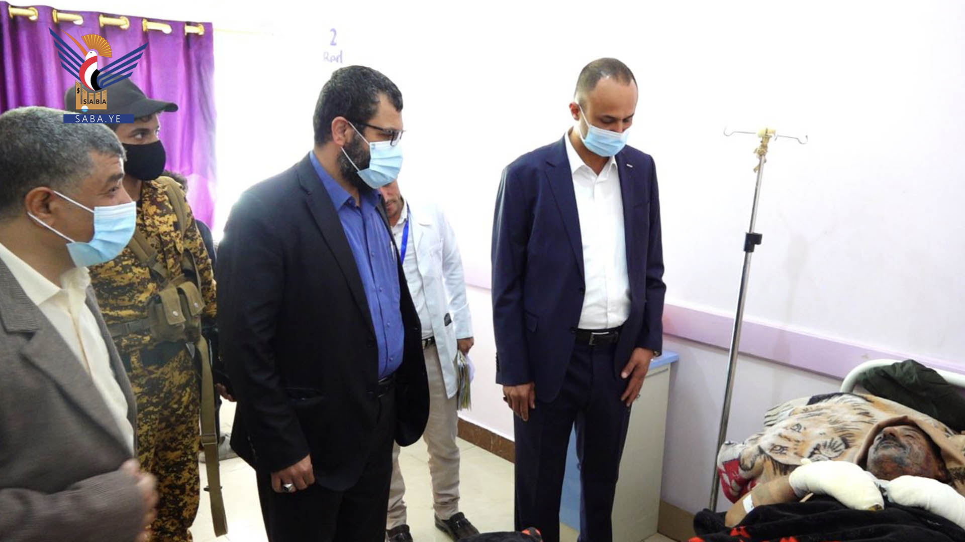Health minister inspects conditions of injured from Gas station explosion in Bayda
