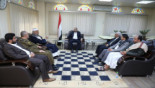 Le président al-Mashat rencontre le chef du conseil de la magistrature, le procureur général et le ministre de l'intérieur
