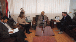 Verkehrsminister trifft sich mit dem Politischen Beauftragten des UN-Teams