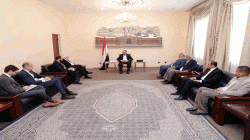 Präsident Al-Mashat empfängt den UN-Sonderbeauftragten
