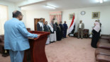 19 membres du Conseil de la Choura prêtent  serment devant le président al-Mashat