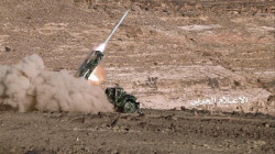 Ballistische Rakete abgefeuert auf einem saudischen Lager in Najran