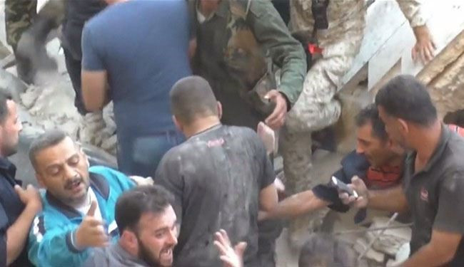 إستشهاد مدني وإصابة آخرين في إعتداء للمسلحين في مدينة حلب شمال سورية