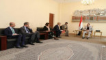 Le président al-Mashat rencontre les ambassadeurs de l'UE, de la France et des Pays-Bas au Yémen