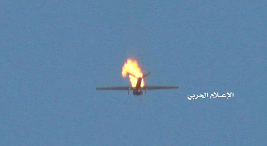 Army shoot down spy plane of US Saudi-led aggression in Jizan