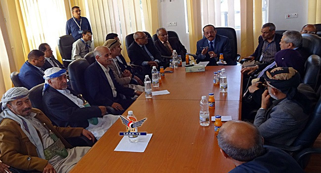 Shura Council's Speaker chairs meeting to discuss Sanaa Airport conditions