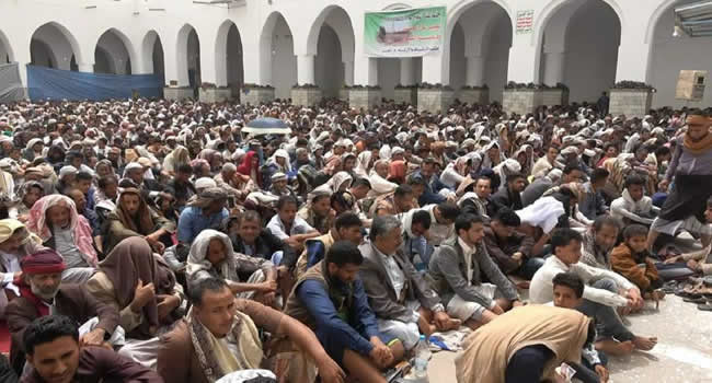Taiz commemorates 1st Friday of Rajab at Al-Janad Mosque