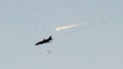 Aggressionskampfflugzeugen fliegen 17 Luftangriffe in veeschiedenen Gebieten von Marib und Al-Dschouf
