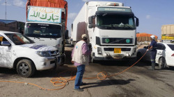 Wasser und Umwelt Ministerium führt eine Sprühkampagne im Zollhafen Afar in Al-Bayda durch