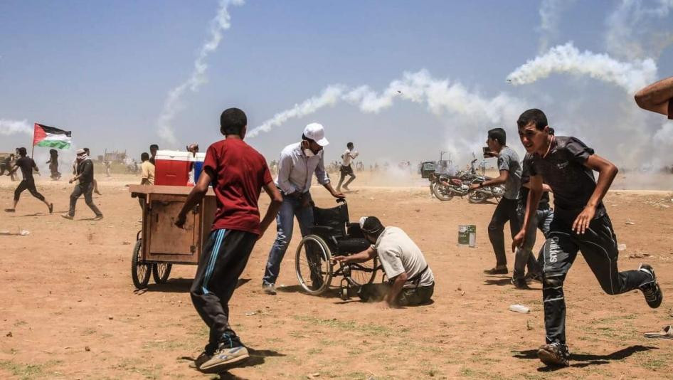 إصابة 10 فلسطينيين بغازات الاحتلال الاسرائيلي وثلاثة بفيروس (كورونا)