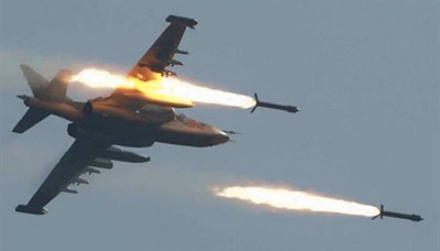 Aggression air forces hit Jawf