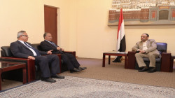 Präsident Al-Mashat trifft den Parlamentssprecher und den Präsidenten der Rettungsregierung