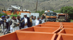 La municipalité de la capitale Sanaa reçoit le premier lot de boîtes de collecte de déchets avec le soutien de l’UNPOS