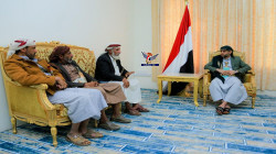Le président Al-Mashat reçoit un certain nombre des cheikhs de Marib