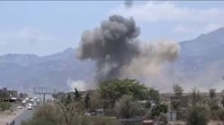 10 raids aériens de la coalition d'agression contre la province d'Amran