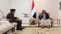 Le président Al-Mashat discute avec al-Ruwishan des développements militaires et de sécurité et de la sécurité
