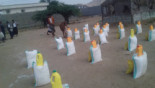 Hajjah distributes food baskets for martyrs' families Hajjah distributes food baskets for martyrs' families