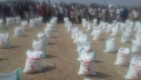 Haradh IDPs provided with food baskets Haradh IDPs provided with food baskets