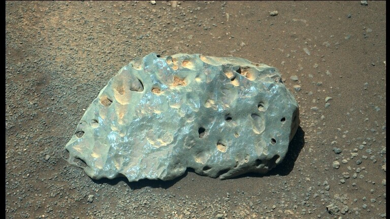 ناسا تعثر على صخرة خضراء 