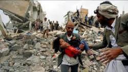 Deux enfants tués, deux autres blessés, deux femmes blessés via bombardement saoudien de Saada