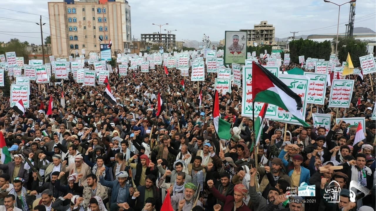 Die Hauptstadt Sanaa erlebt am Internationalen Al-Quds-Tag eine Massenkundgebung