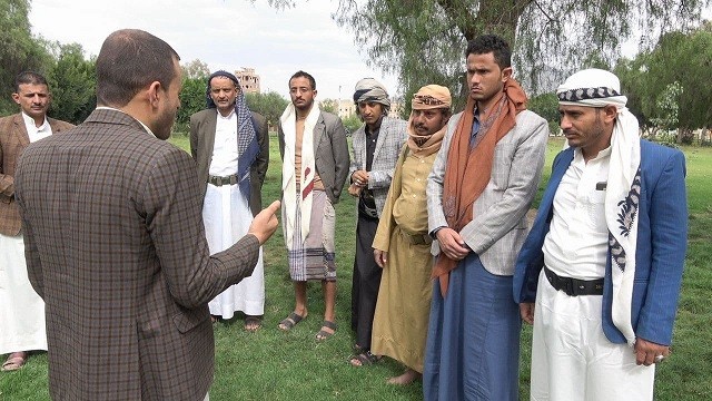Sept des personnes trompées retournent dans la capitale, Sanaa, dont un dirigeant