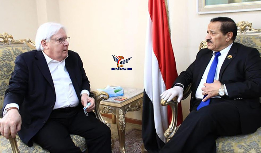 FM meets UN special envoy for Yemen