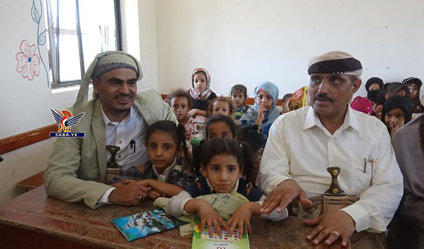 Membre du CPS Al-Samai inspecte les activités des centres d'été d'Al-Janad, Taiz
