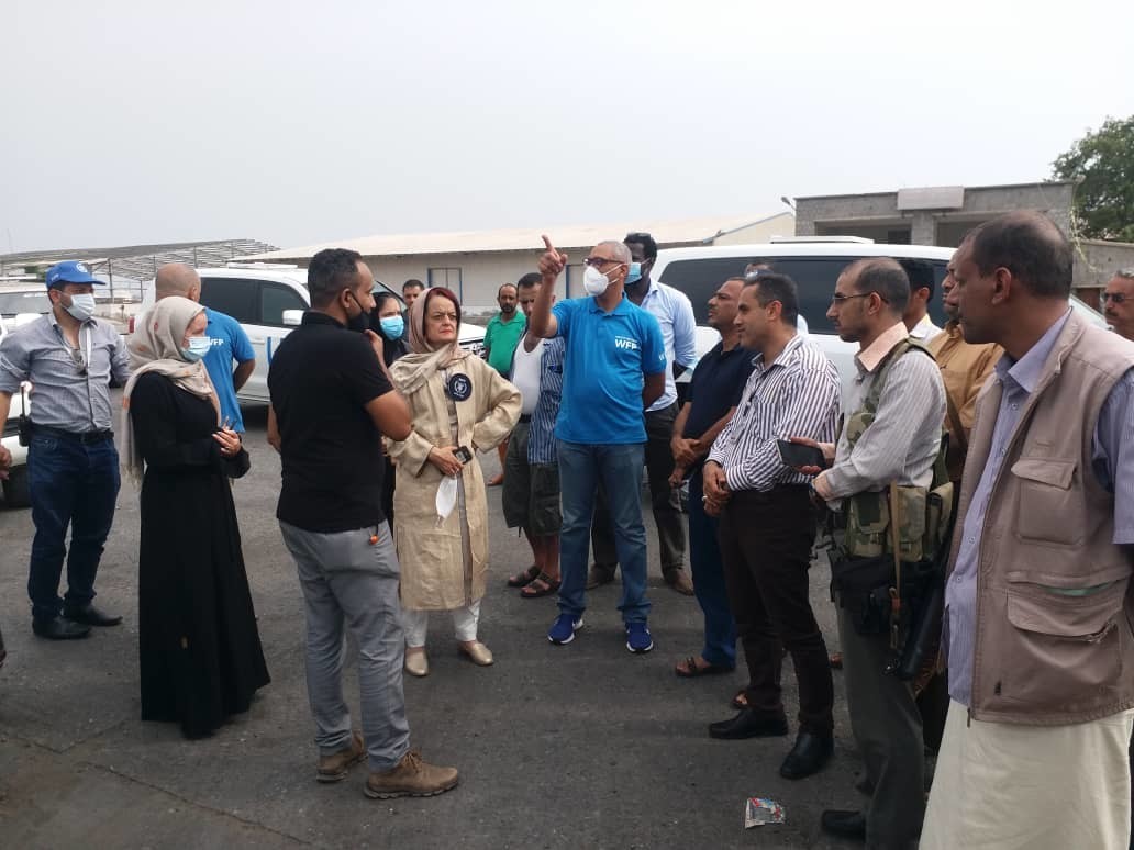 Die Führung der Red Sea Ports Corporation trifft sich mit Vertretern des WFP