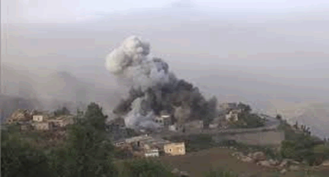 L'agression continue ses bombardements aériens et d'artillerie sur Saada