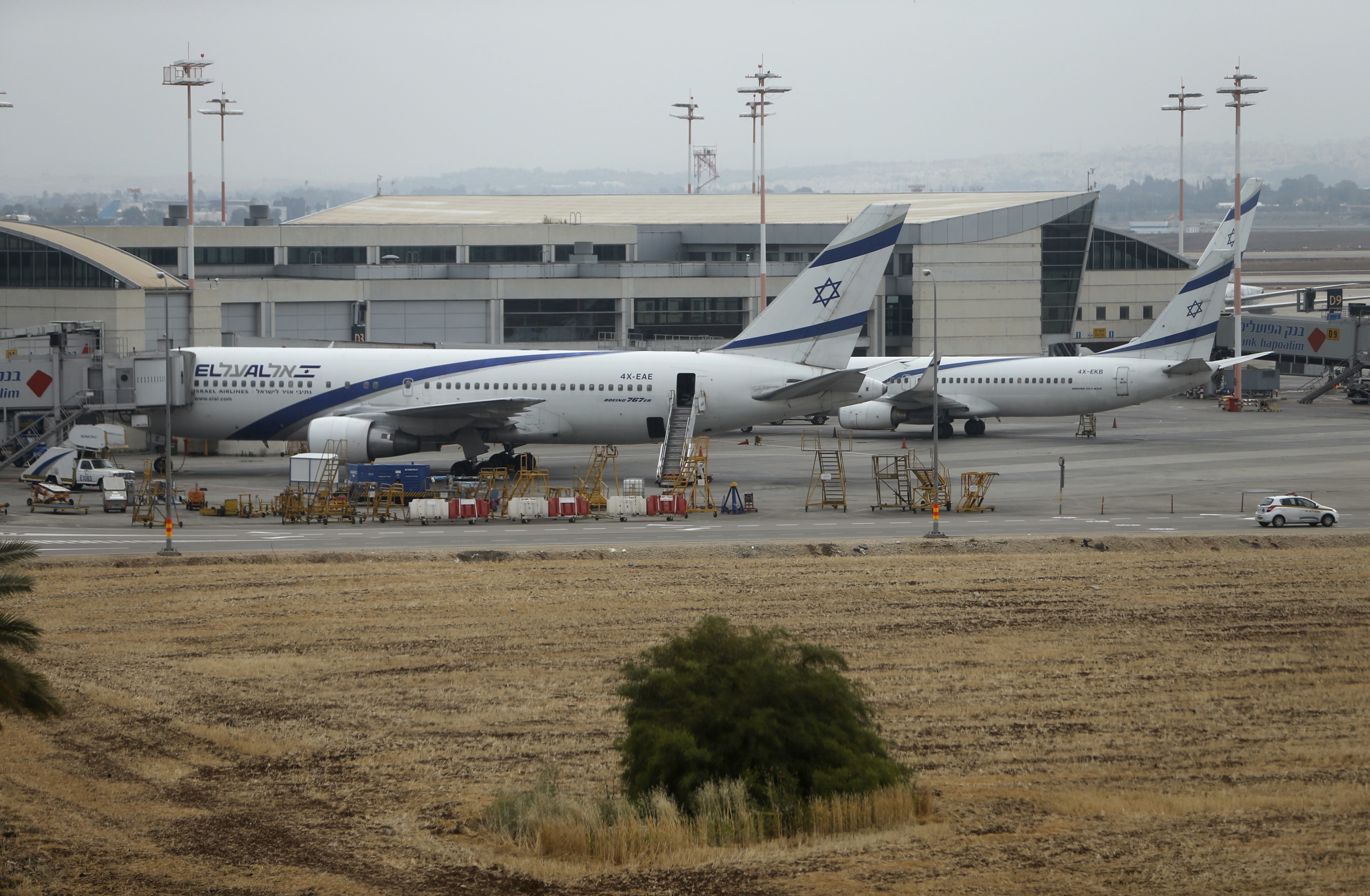 Sionistes détourne les avions de l'aéroport Ben Gourion par crainte de lancer des missiles