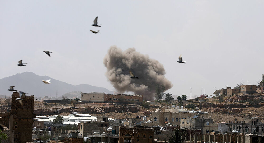Aggression warplanes launch 12 raids on Marib