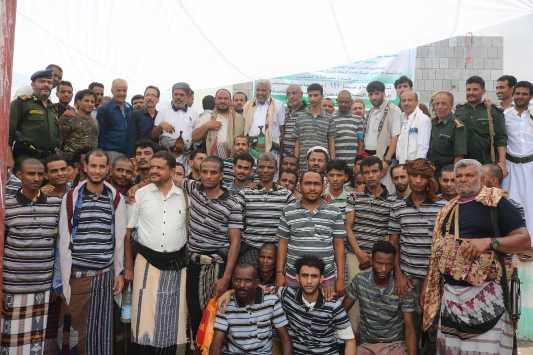 Parquet de Hodeidah libère 127 prisonniers, dont des Insolvables, par grâce présidentielle