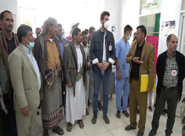 Shathan überprüft die Dienstleistungen und Bedürfnisse des Allgemeines Krankenhaus Al Thawra in Al-Bayda