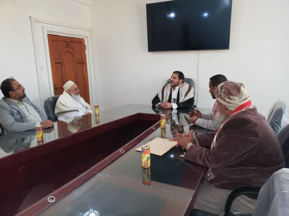 Président de l'AGD discute avec des représentants de la communauté ismailie à Sanaa des moyens de mieux faire connaître les dotations et frapper l'agression EU-saoudienne, et Le tribunal de première instance de Haraz clôture 458 affaires au cours de la dernière année judiciaire