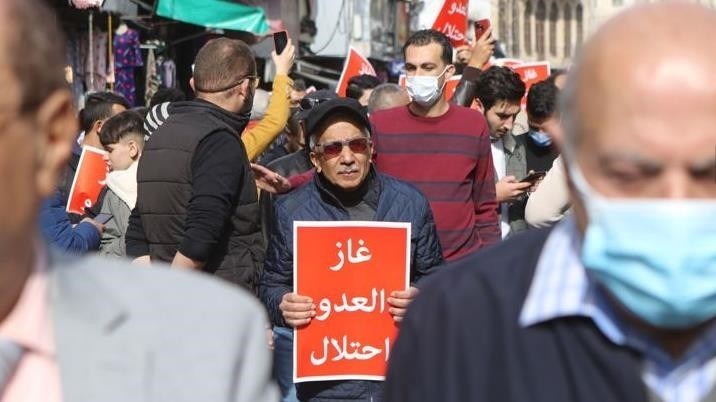 Pour la 2ème  semaine consécutive, des milliers de Jordaniens poursuivent leurs marches en colère, rejetant la normalisation